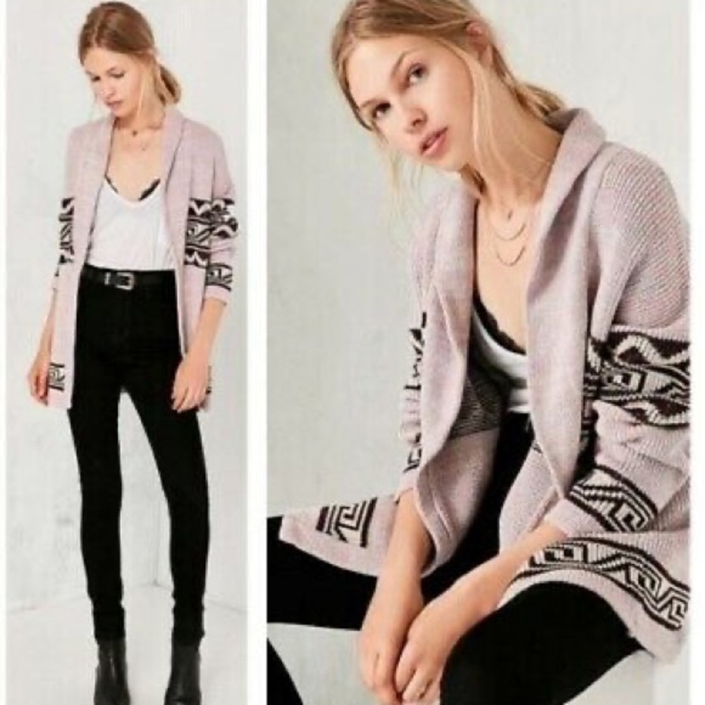 Ecoté XS Tribal Sweater Cardigan